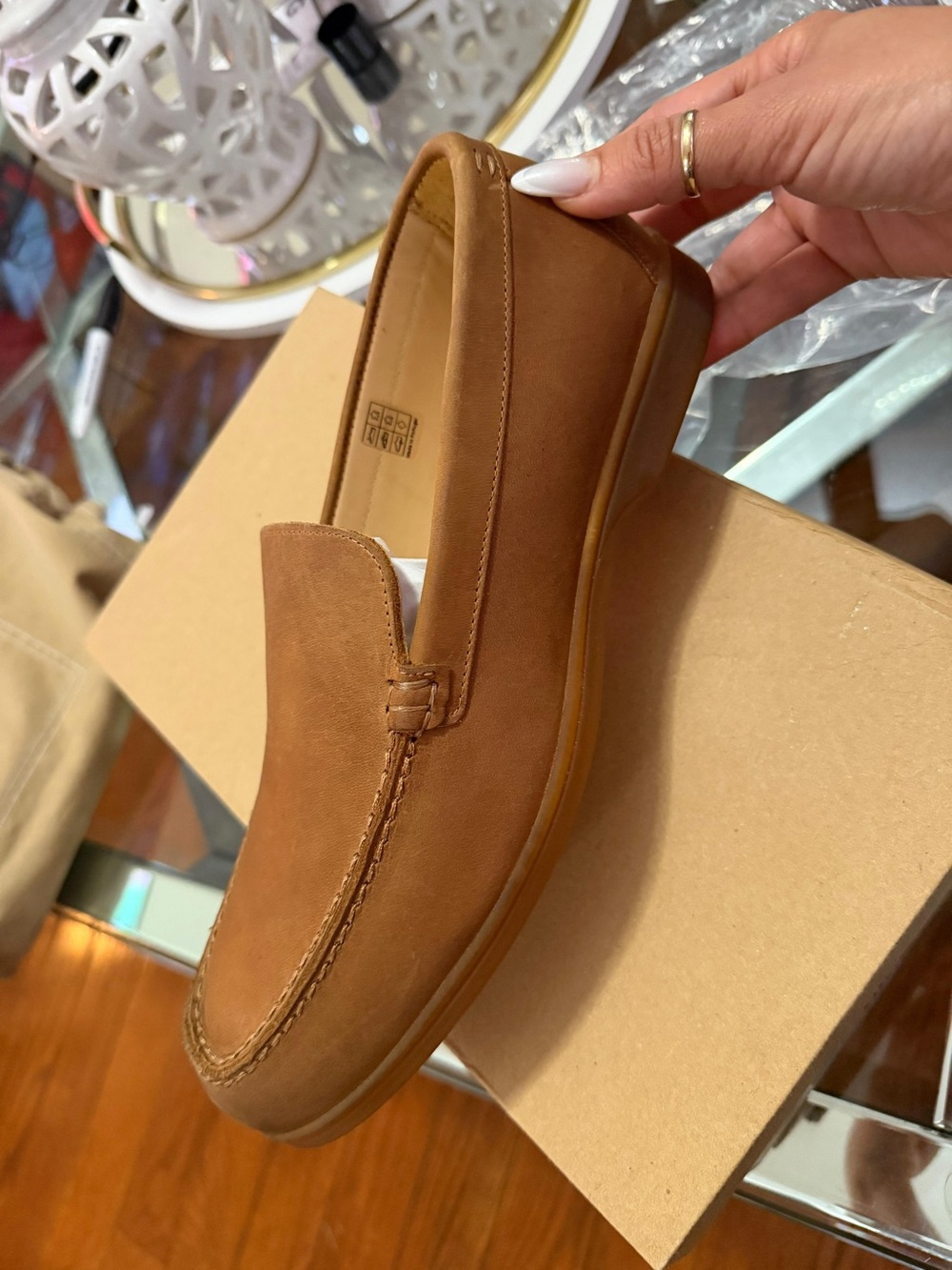 Men's Suede Slip-On Loafer - Tan